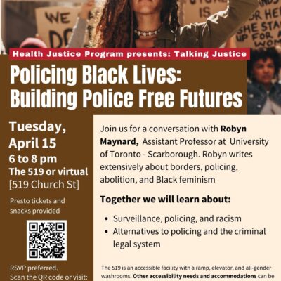 April 15 - Talkin Justice - Policing Black Lives Building Police Free Futures April 15 - Talkin Justice - Policing Black Lives Building Police Free Futures