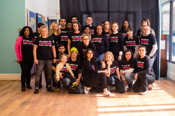 2019 - IWD - army of lovers-1-2 Staff Team photo of Army of Lovers 2019